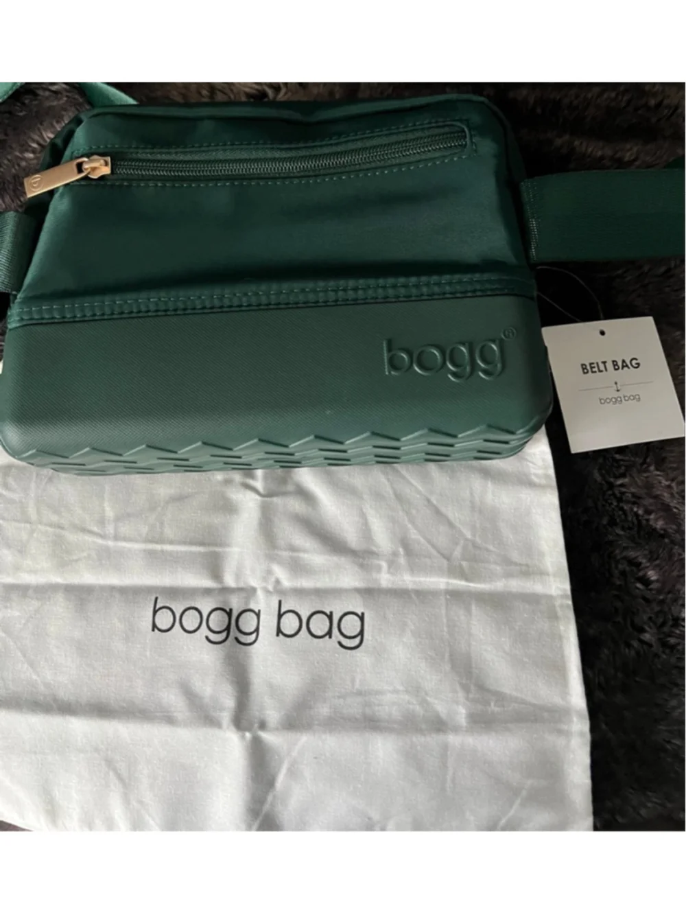 NWT Women's Bogg Bag Crossbody Belt Bag Green